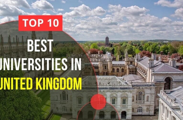 Top 10 Universities in the UK : along with their websites for further exploration