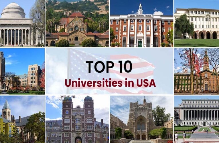 Top 10 Universities in the USA and Their Official Websites